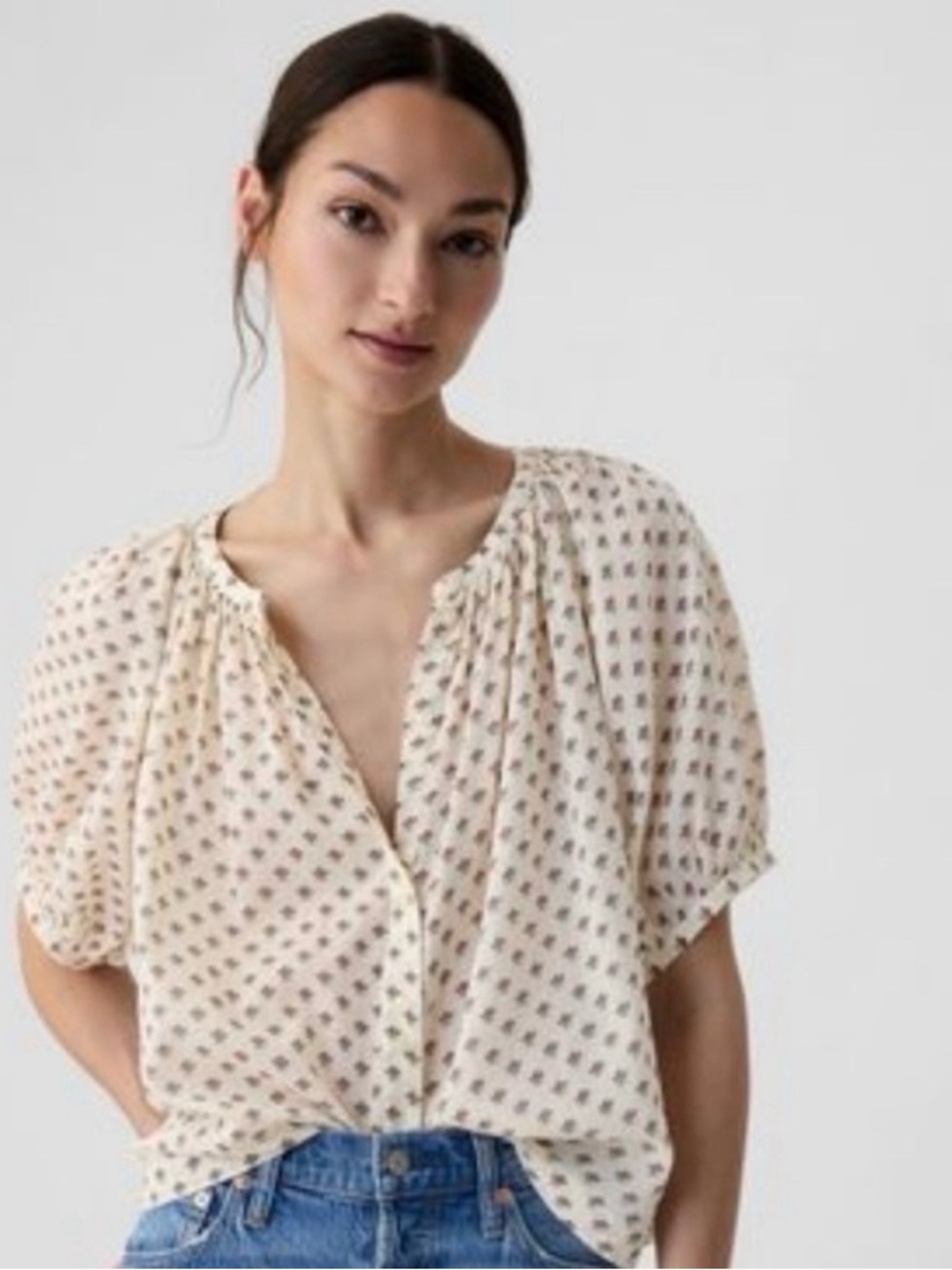 Doen x Gap Floral Shirt - Size XXS